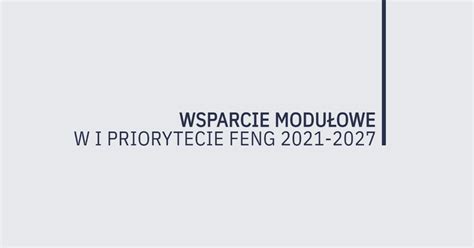 Wsparcie Modu Owe Feng Dotacje Dla Firm