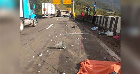 3 Muertos Y 5 Heridos Tras Accidente En La Puebla Orizaba