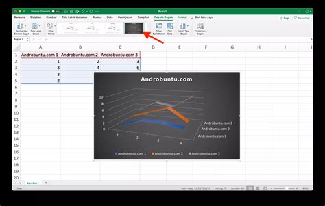 cara membuat grafik di excel dengan 2 variabel 5