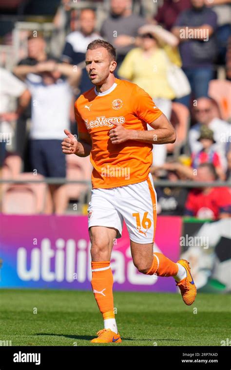 Blackpool Uk St Aug Jordan Rhodes Of Blackpool During