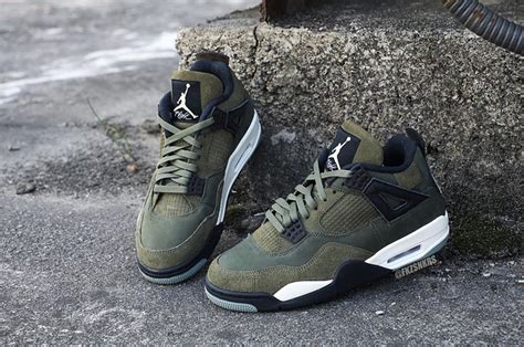 Air Jordan 4 'Olive Craft' Release Date FB9927-200 | Complex