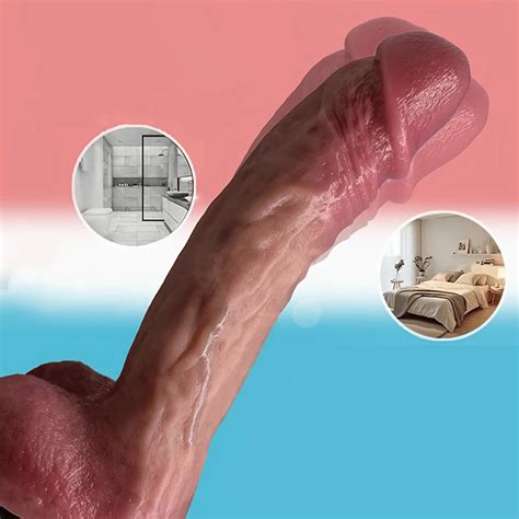 Dildo Realista Con Ventosa Poderosa Juguete Sexual Grande Para El Ano