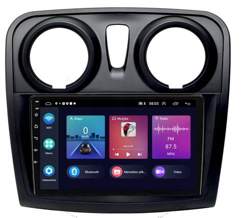 Radio Gps Android Nawigacja Dacia Logan Sandero Carplay Gb