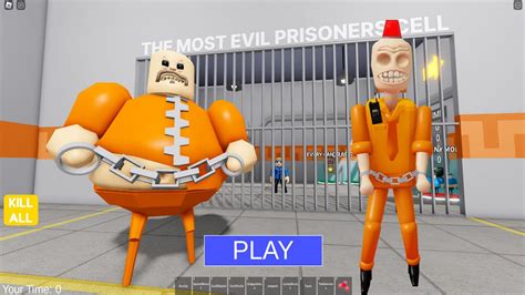 Prisoner Barrys Prison Run Obby Prisoner Siren Cop Update Roblox