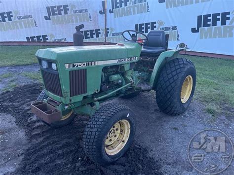 John Deere 750 4x4 Tractor Sn 004232 Jeff Martin Auctioneers Inc