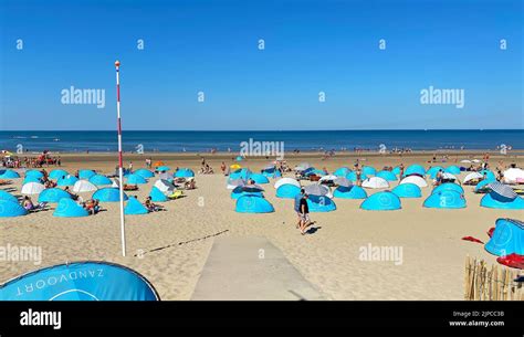 Zandvoort Netherlands August 12 2022 Beautiful Dutch North Sea