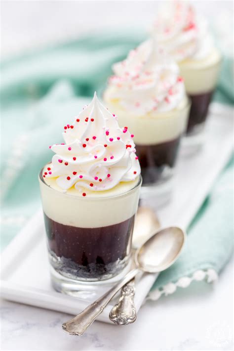 Double Chocolate Mousse Shooters Cooking On The Front Burner