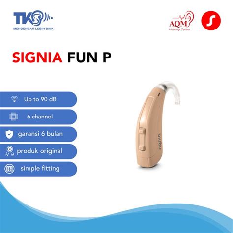 Jual Alat Bantu Dengar New Signia Fun P Siemens Jerman BTE 100dB 6