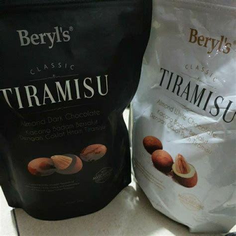 Jual Beryls Tiramisu Almond White Chocolate 300 Gram Malaysia Coklat