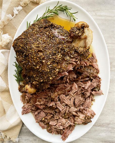 Slow Cooker Leg Of Lamb Fit Slow Cooker Queen