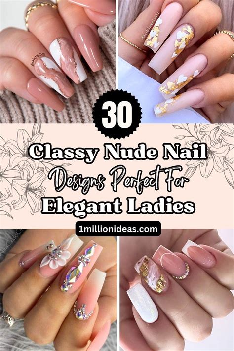 30 Classy Nude Nail Designs Perfect For Elegant Ladies