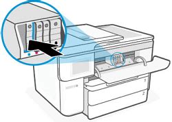 Hp Officejet Pro Drucker Ersetzen Einer Tintenpatrone Hp Support