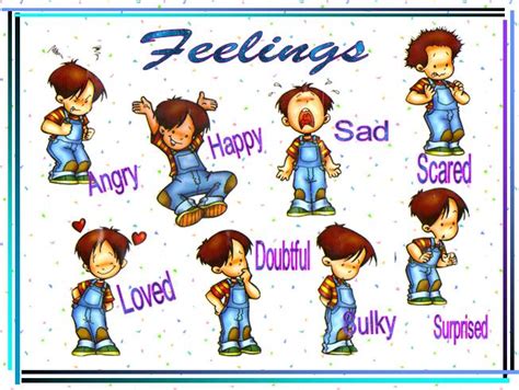 Feelings And Emotions Powerpoint Presentation