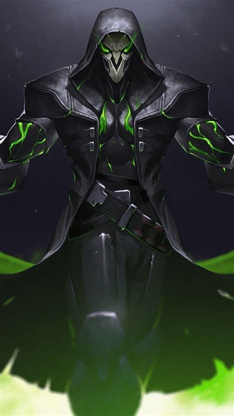 Reaper Overwatch 4k 42 Wallpaper Iphone Phone