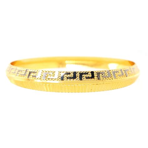 Designer Gold Kada For Men