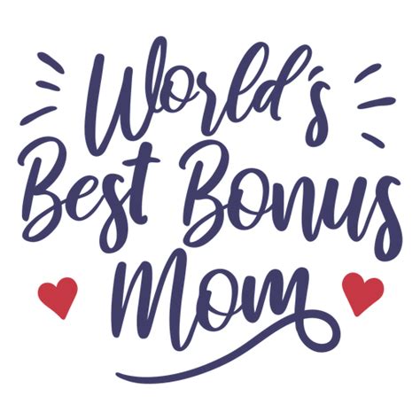 Mothers Day Stepmom Lettering Png And Svg Design For T Shirts