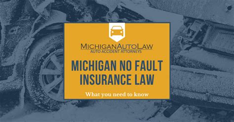 Michigan No Fault Insurance Law Overview Michigan Auto Law