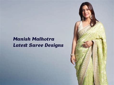 Latest Manish Malhotra Sarees Designs to Try | Best 18 Sarees From ...