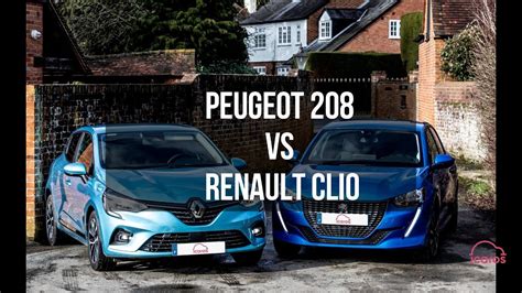 Peugeot 208 Vs Renault Clio Quelle Est La Meilleure Citadine YouTube