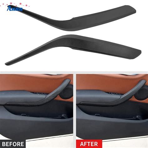 Annainner Door Panel Handle Pull Trim Cover For Bmw X E