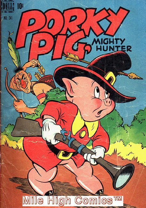 PORKY PIG 1942 Series DELL 1 FC 241 Good Comics Book Comic