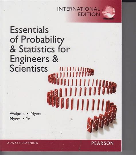 Essentials Of Probability And Statistics For Engineers And Scientists