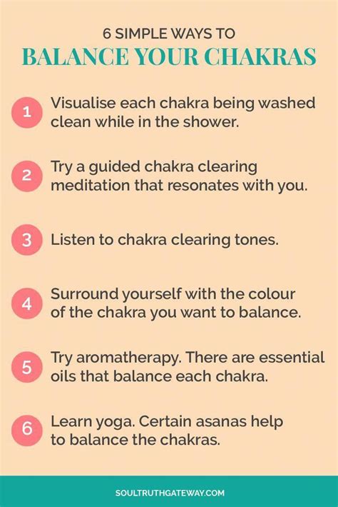 6 Simple Ways To Balance Your Chakras Chakras For Beginners Chakras