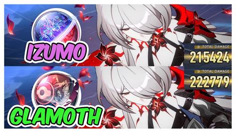 Acheron Izumo Gensei Vs Glamoth Planar Rope Comparison Honkai Star