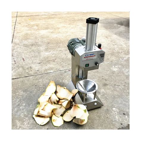 Automatic Coconut Peeler Trimming Machine Coconut Dehusker Dehusking