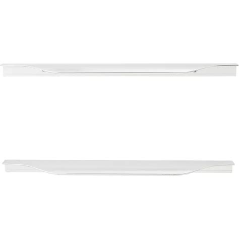 Goodhome Andali Chrome Effect Kitchen Cabinets Handle L297cm Pack Of 2 Diy At Bandq