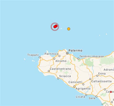 Terremoto Due Scosse Nel Basso Tirreno Epicentro Vicino Ustica Al