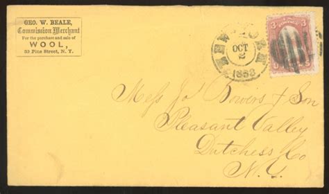 U S Used On Cover From United States General Issue Stamp