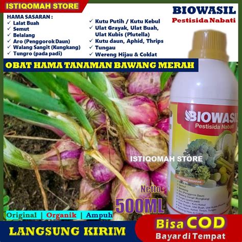 Jual Biowasil Ml Pestisida Nabati Obat Pembasmi Hama Ulat Tanah