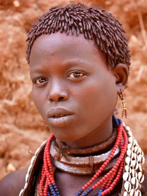 Girl From The Hamar Tribe Ethiopia African People African Women Black Is Beautiful Beautiful