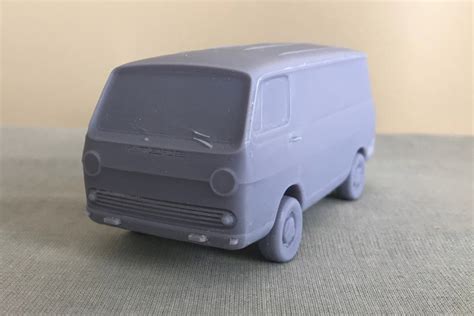 3d Printed Chevy Van Miniature