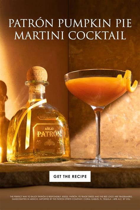 Enjoy Pumpkin Pie Martini A Cocktail Made With Patr N A Ejo Video