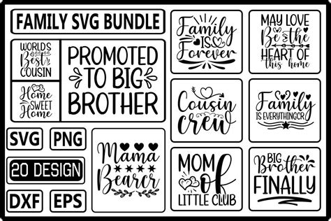 Family SVG Bundle Bundle · Creative Fabrica