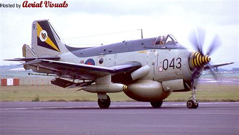 Aerial Visuals Airframe Dossier Fairey Gannet AEW 3 S N XL471 RN