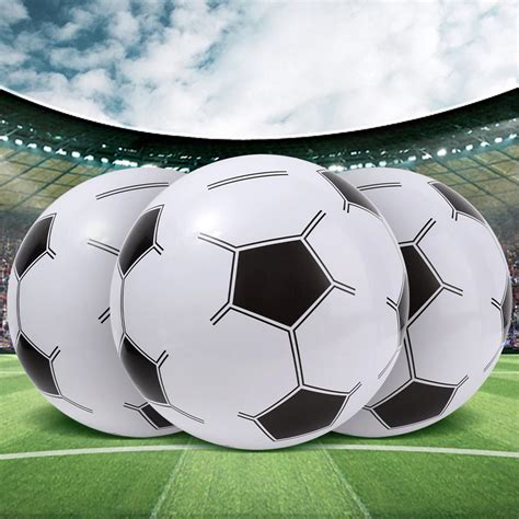 Ballon De Football Gonflable En Pvc Pour Enfants Jouets De Haute Qualit