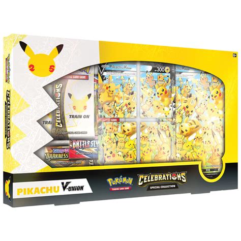 Pok Mon Celebrations Special Collection Pikachu V Union Ingl S