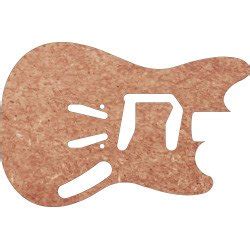 Gabarit Guitare Mustang De Chez Lvsublim