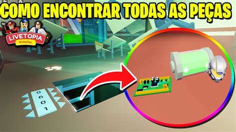 COMO ENCONTRAR TODAS AS PEÇAS DO SEGREDO DA ESCOLA NO LIVETOPIA RP