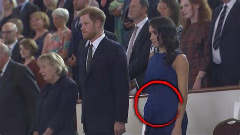 Meghan Markle Pregnancy Rumors Swirl After Ruffled Dress Photos Youtube