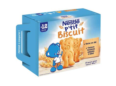 P tit biscuit dès 12 mois Nestlé 180 g La Belle Vie Courses en