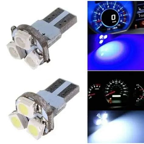 Jual Lampu Speedometer Dashboard LED T5 W1 2W 3 SMD Motor Mobil