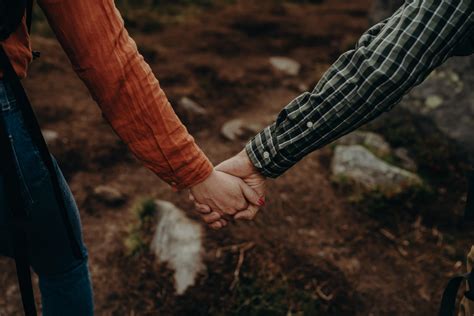 Hiking Engagement Session in Senja, Norway