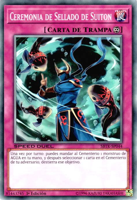 Ceremonia De Sellado De Suiton Yu Gi Oh Wiki En Español Fandom