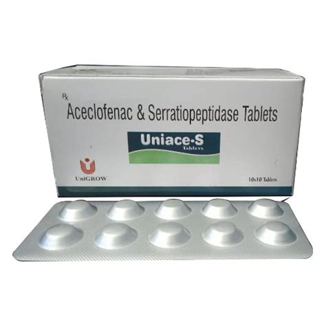 UNIACE S Tablets Unigrow Pharmaceuticals