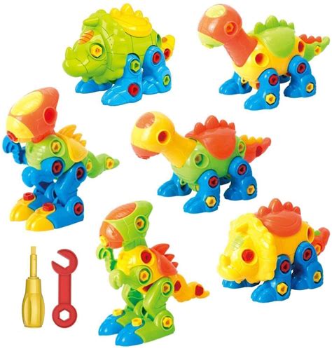 Toyvelt Dinosaur Take Apart Stem Toys For Boys And Girls Age 3 12 Years