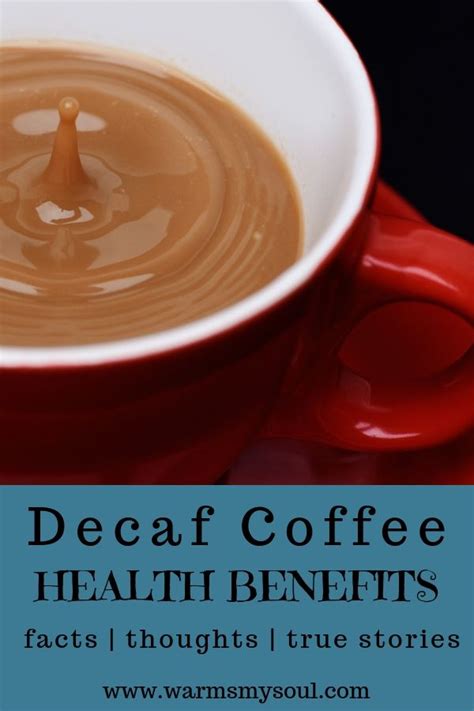 5 Health Benefits of Decaf Coffee That Shouldn't Be Ignored - Warms My Soul